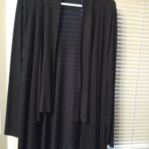 Women's Open Front Cardigan/Asymmetrical At Front